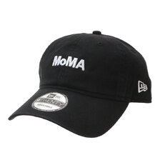 NEW ERA &times; MoMA 9TWENTY LOGO CAP BLACK画像