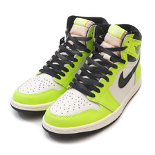 NIKE AIR JORDAN 1 RETRO HIGH OG VOLT/BLACK-SAIL 555088-702画像