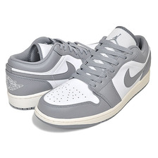 NIKE AIR JORDAN 1 LOW stealth/white-sail 553558-053画像