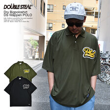 DOUBLE STEAL Dry Bigpoloshirt DS Wappen POLO 923-22038画像