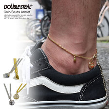 DOUBLE STEAL Coin/Studs Anclet 493-90207画像