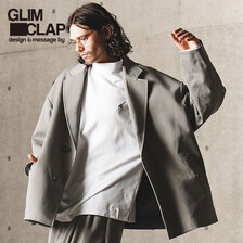 GLIMCLAP Cocoon silhouette jacket 13-203-GLA-CC画像