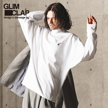 GLIMCLAP Collar printed design mock-neck pullover 13-222-GLA-CC画像