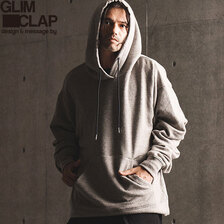 GLIMCLAP Wool mixed-fabric hooded sweatshirt 13-230-GLA-CC画像