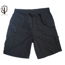 CORONA FATIGUE SLACKS #FP014e-22P-02 FATIGUE SLACKS TIGER EASY SHORT SLACKS Polyester Ripstop black FP014E-22P-02画像
