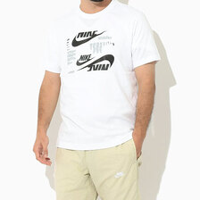 NIKE Club Seasonal Hybrid S/S Tee White DR7816-100画像