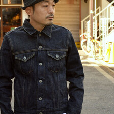 ONI DENIM ONI-02527 20th Anniversary weft-OLIVE-ISH GRAY ONI-02527-20TH画像