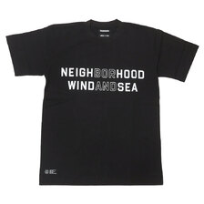 NEIGHBORHOOD &times; WIND AND SEA 22SS NHWDS-3/C-TEE.SS BLACK 221FRWSN-STM03S画像