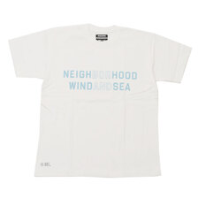 NEIGHBORHOOD × WIND AND SEA 22SS NHWDS-3/C-TEE.SS WHITE 221FRWSN-STM03S画像