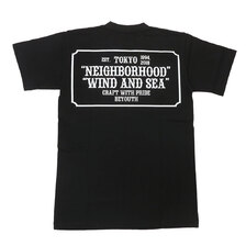 NEIGHBORHOOD &times; WIND AND SEA 22SS NHWDS-2/C-TEE.SS BLACK 221FRWSN-STM02S画像