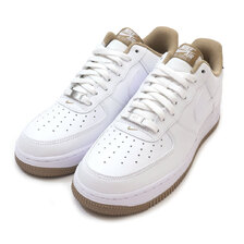NIKE AIR FORCE 1 07 WHITE/WHITE-KHAKI DR9867-100画像