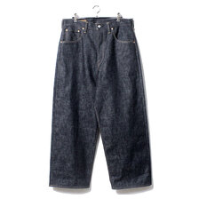 SCYE BASICS Selvedge Denim Wide Leg Jeans Denim 5122-83546画像