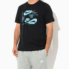 NIKE Club Seasonal Hybrid S/S Tee Black DR7816-010画像