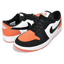 NIKE AIR JORDAN 1 LOW GOLF SHATTERED BACKBOARD starfish/black-white DD9315-800画像
