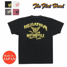 THE FLAT HEAD T-SHIRT - MOTERCYCLE CLUB FN-THC-029画像