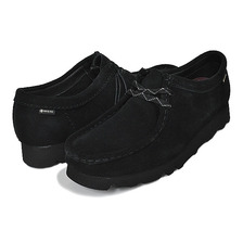 Clarks WALLABEE GORE-TEX BLACK SUEDE 26169024画像