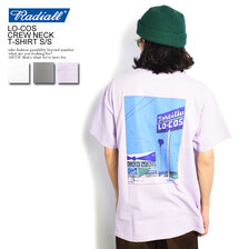 RADIALL LO-COS - CREW NECK T-SHIRT S/S RAD-22SSS-TEE001画像