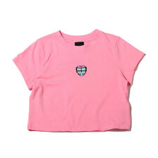 ANNA SUI Archive バタフライ刺繍 チビT PINK 22SS-AATP05画像
