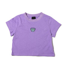 ANNA SUI Archive バタフライ刺繍 チビT PURPLE 22SS-AATP05画像