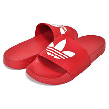 adidas ADILETTE LITE SCARLE/FTWWHT/SCARLE FU8296画像