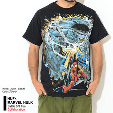HUF &times; MARVEL HULK Battle S/S Tee TS01976画像