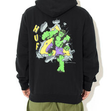 HUF &times; MARVEL HULK Hulk TT Pullover Hoodie PF00587画像