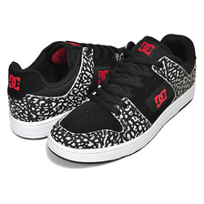 DC SHOES MANTECA 4 M SHOE BLACK/RED PRINT DM224003-BEP/ADYS100767画像