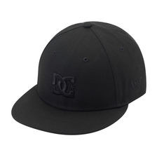 DC SHOES NEW ERA LO PRO CAP BLACK/BLACK 59FIFTY DCP224216-XKKK画像