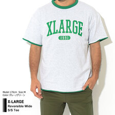 X-LARGE Reversible Wide S/S Tee 101222011033画像