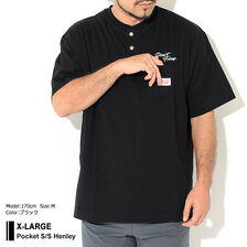 X-LARGE Pocket S/S Henley 101222011023画像