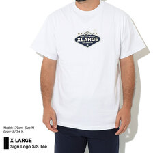 X-LARGE Sign Logo S/S Tee 101222011008画像