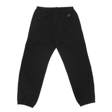 NEEDLES EMBROIDERED LOGO JOGGERS BLACK画像