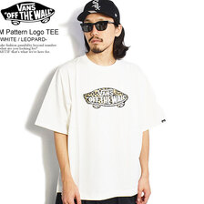 VANS M Pattern Logo TEE -WHITE/LEOPARD- 122K1010700画像