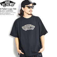 VANS M Pattern Logo TEE -BLACK/LEOPARD- 122K1010700画像
