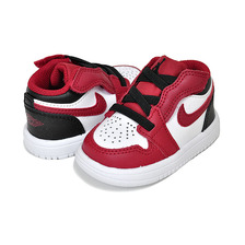 NIKE JORDAN 1 LOW ALT (TD) white/gym red-black CI3436-163画像