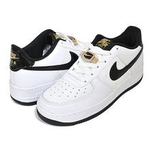 NIKE AIR FORCE 1 LV8 (GS) white/black-pure platinum DQ0300-100画像