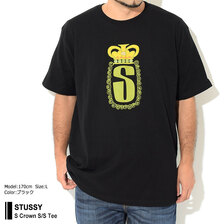 STUSSY S Crown S/S Tee 1904666画像