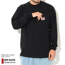 BEN DAVIS 22FW Pocket L/S Tee C-2780064画像