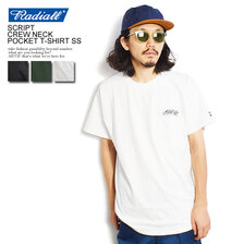 RADIALL SCRIPT - CREW NECK POCKET T-SHIRT S/S RAD-22SSS-TEE003画像