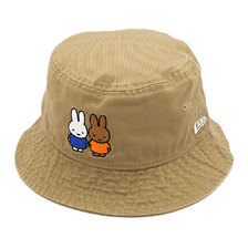 NEW ERA バケット01 miffy ミッフィー フレンズ カーキ 13328020画像
