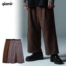 glamb Houndstooth Wide Slacks GB0422-P02画像