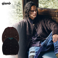 glamb No Collar Knit JKT GB0422-JKT03画像