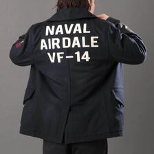 AVIREX NAVAL PEA-JACKET画像