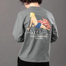 AVIREX L/S T-SHIRT YANKEE GAL画像