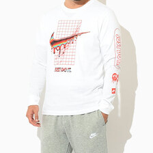 NIKE Heatwave Hybrid L/S Tee White DR8075-100画像