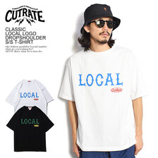 CUTRATE CLASSIC LOCAL LOGO DROPSHOULDER S/S -T-SHIRT CR-22SS033画像