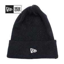 NEW ERA BASIC CUFF KNIT COTTON BLACK 13328072画像