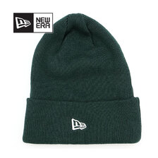 NEW ERA BASIC CUFF KNIT COTTON GREEN 13328073画像