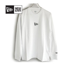 NEW ERA L/S FLAG LOGO MINI TEE WHITE 13334223画像
