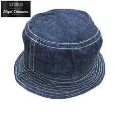 Nigel Cabourn &times; LYBRO DENIM HAT ACC-57画像